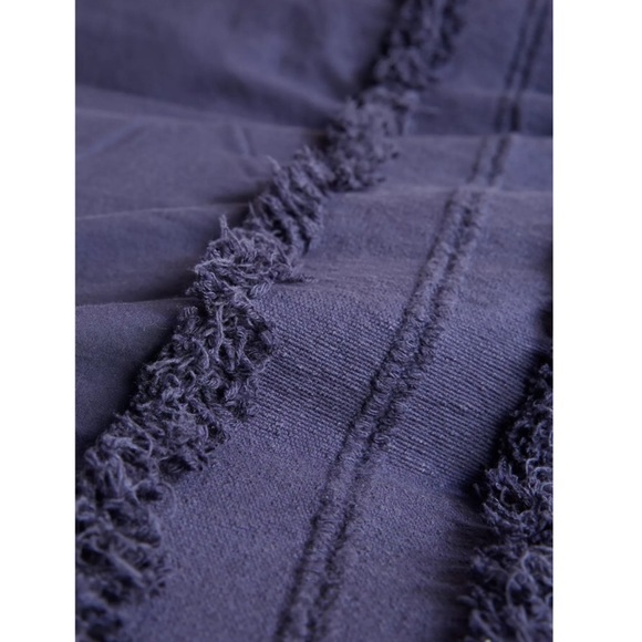 Anthropologie Fringed Mirabella Duvet 🎊 Host Pick - Picture 2 of 7